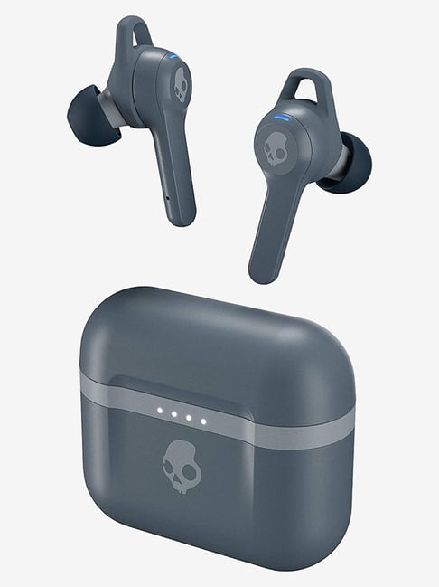 Buy Skullcandy Indy Evo S2ivw N744 True Wireless Earbuds With Charging Case Chill Grey Online At Best Prices Tata Cliq