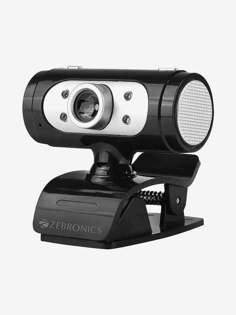 Zebronics Zeb-Ultimate Pro 5MP Full HD Web Camera with Built-in Microphone (Black)