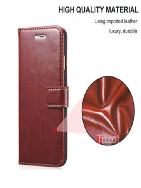Buy ClickCase Grainy Leather Adhesive Card Case/Wallet For Xiaomi
