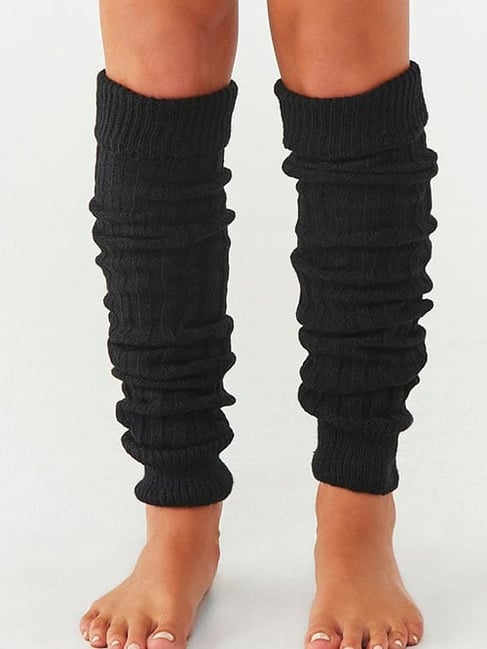 Forever 21 Black Regular Fit Leg Warmer