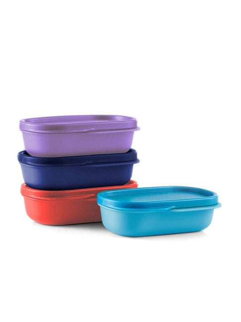 Tupperware Lunch Box Containers 120 ml Set of 4