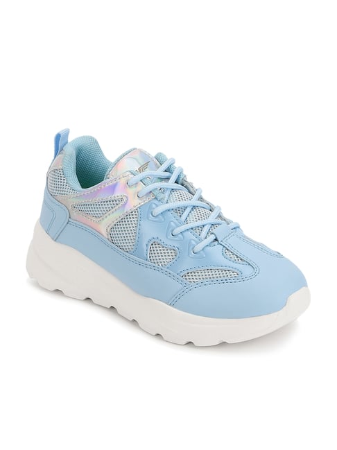 Red Tape Kids Ice Blue Walking Shoes 