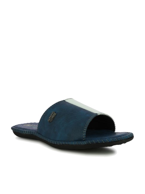 Alberto Torresi Men's Nova Navy & White Casual Sandals