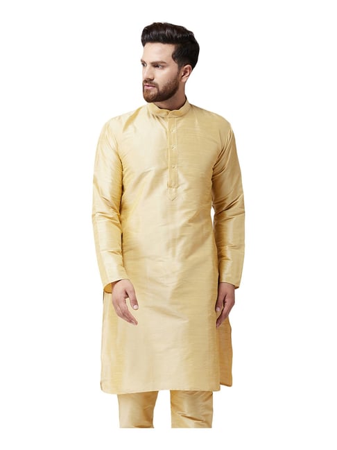 Sojanya Beige Regular Fit Kurta