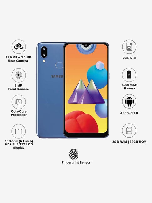 samsung galaxy m01s blue