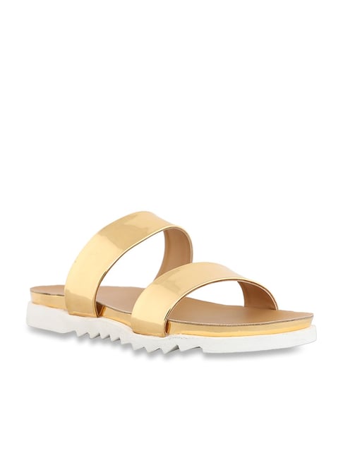 Bata Women s Rika Golden Sandals