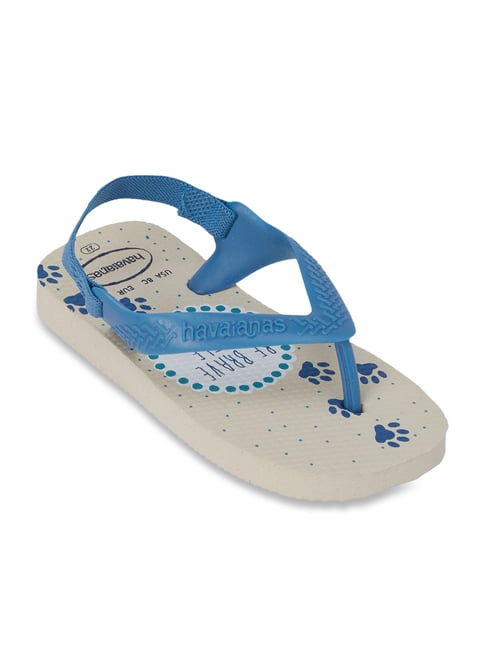 Blue and white online havaianas