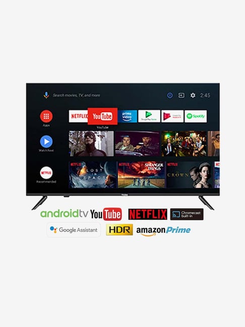 Haier 102 cm 40 Inches Google Certified Android Smart Full HD LED TV LE40K6600GA 2020 Model, Black