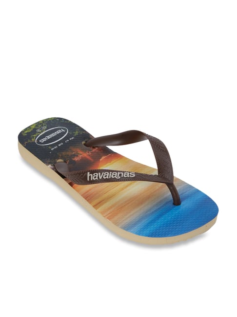 Havaianas Hype Brown Flip Flops