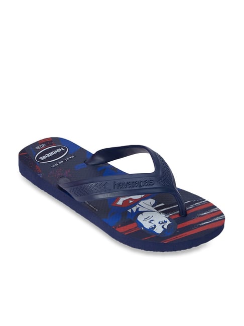 Havaianas navy flip flops hot sale