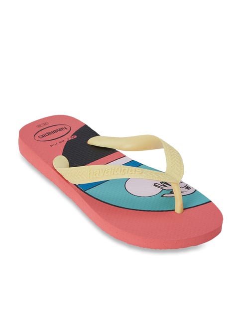 Buy Havaianas Top Vibes Yellow Flip Flops for Women at Best Price