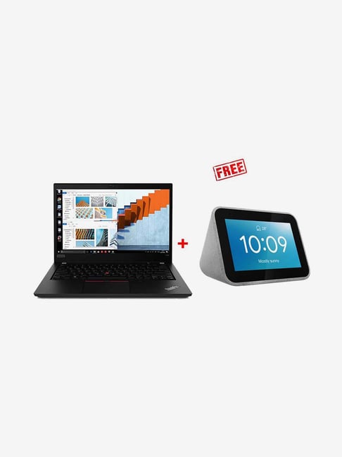 Lenovo ThinkPad T490 20RYS01H00 i5 10th Gen 8GB 512GBSSD 14in W10P INT Black with Free Smart Clock