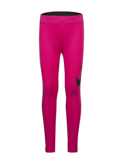 Nike Training One glitter leopard print legging in black | ASOS