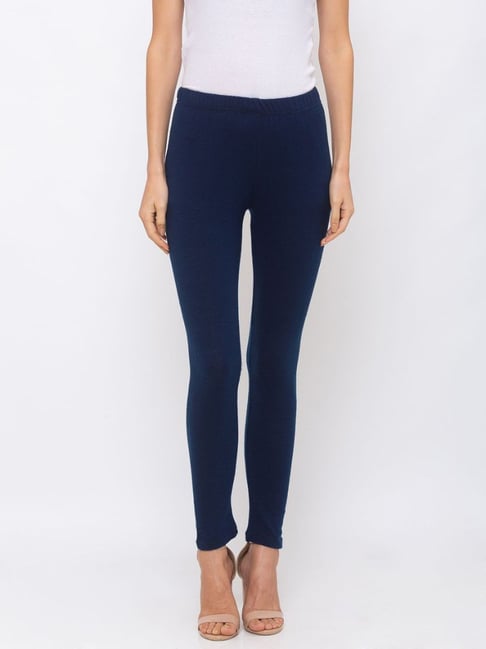 Globus Navy Regular Fit Leggings