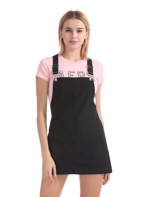 Stripped Casual Wear Cotton Dungaree Skirt with Top for Women-2021 at Rs  245/piece in New Delhi