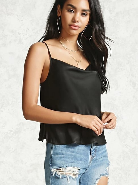 Forever 21 black fashion cami