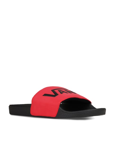 red vans sandals