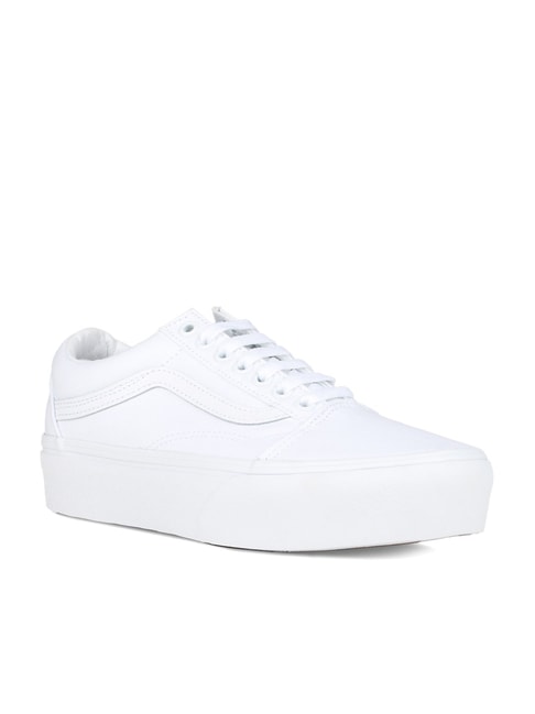 Buy vans shoes white sneakers cheap online