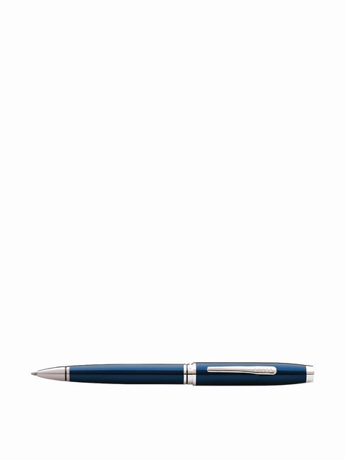 Coventry Blue Lacquer Ballpoint Pen