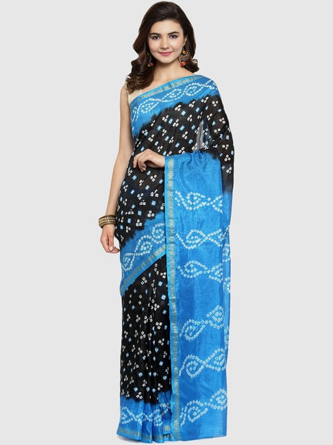 Inaya Bandhani Saree – Pratibha Sarees