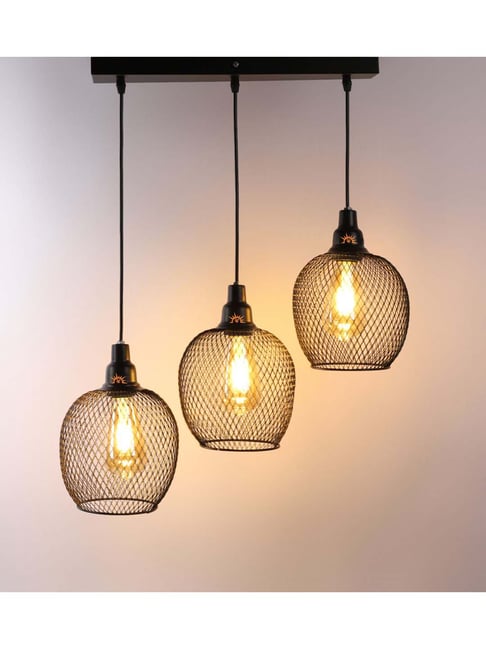 DecorativeRay Black Hanging Light - Set of 1-picture-14
