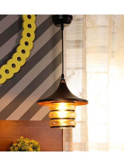 DecorativeRay Black Hanging Light - Set of 1-picture-25