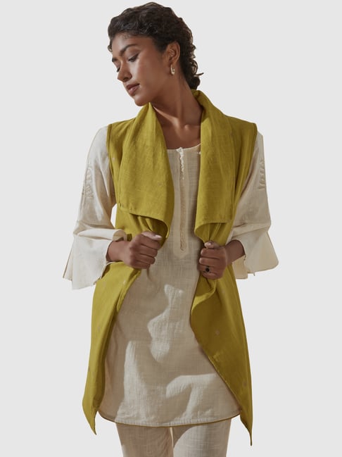 cotton waterfall jacket