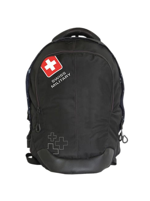 Swiss Military 15 Ltrs Black Medium Laptop Back pack