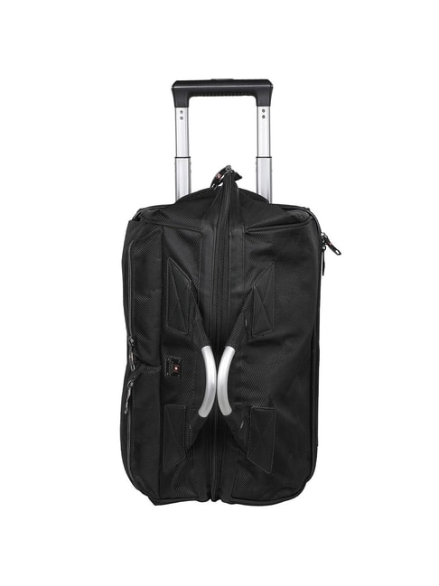 Lavie Sport 45 Cms Premium Majestic Overnighter Laptop Trolley  Luggage  Bag Black  Lavie World