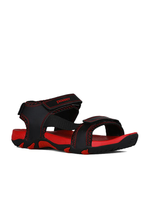 Ash Power Sandals | Classic Black Leather Sandals | Official UK Site