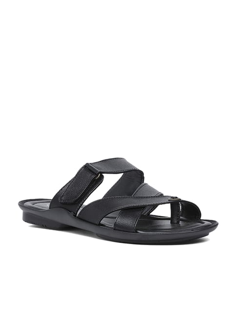 Toe Ring Bata Men's Sandals Under 500 Bata Men's Romeo Black
