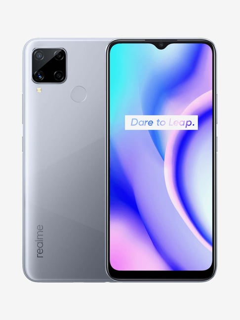 realme C15 64 GB (Power Silver) 4 GB RAM, Dual SIM 4G