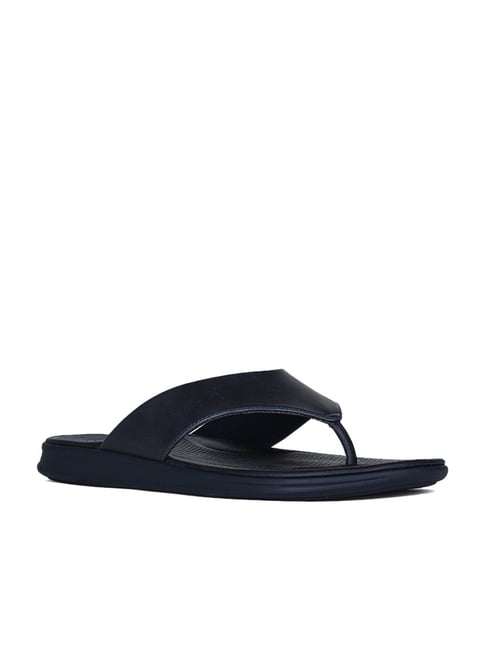 Bata Men s Easy Fit Navy Flip Flops