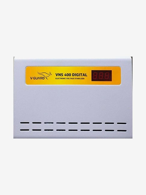 V Guard VNS 400 Digital Voltage Stabilizer Grey