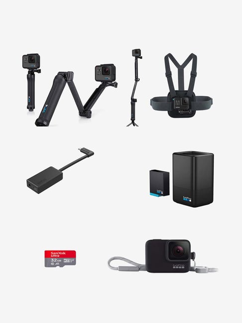 GoPro Hero Accessories Combo with Black Case cover