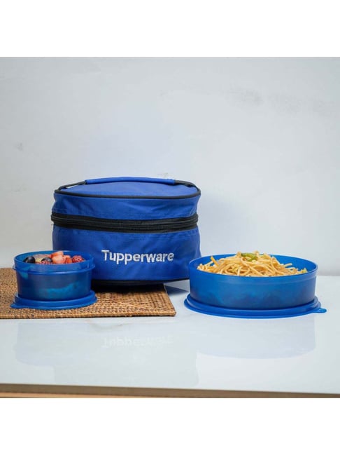 9% OFF on Tupperware Best Lunch Bag 4 Containers Lunch Box(1200 ml) on  Flipkart | PaisaWapas.com