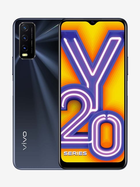 Vivo Y20 64 Gb Obsidian Black 4 Gb Ram Dual Sim 4g From Vivo At Best Prices On Tata Cliq