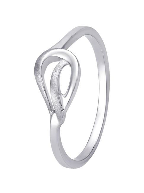 Immaculate Graceful Diamond Platinum Ring | Tanishq
