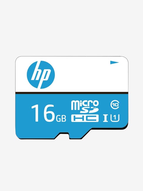 HP MSDCWAU1 16GB Class 10 MicroSD Memory Card (Blue/White)