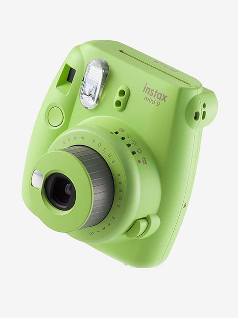 Fujifilm Instax Mini 9 Instant Camera with 10 Film Shot Free Lime Green
