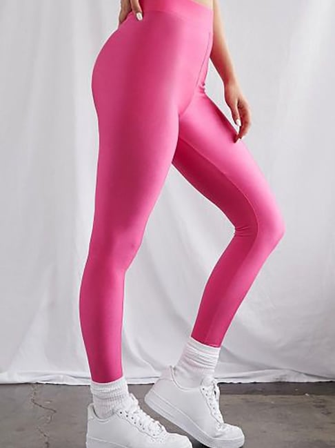 Sales-aholic.com Deals, Glitches, & Free Things | 70% off Women's Shiny  Pink Metallic Stretch Leggings | Facebook