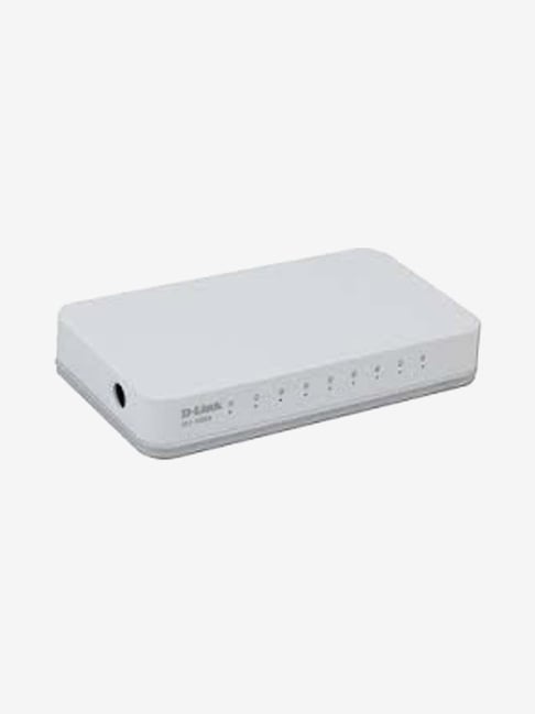 D Link DES 1008C 10/100 Mbps Network Switch White