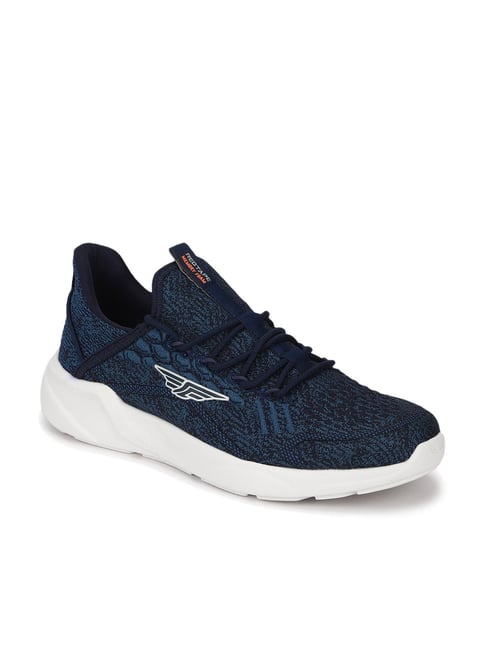 Red tape men navy blue walking shoes on sale