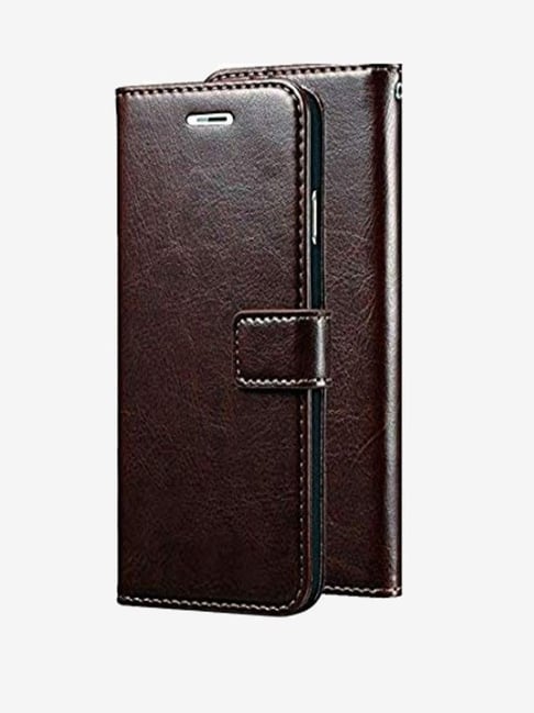 oppo a3s leather cover