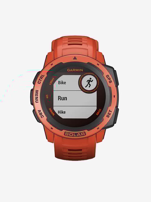garmin instinct solar flame red
