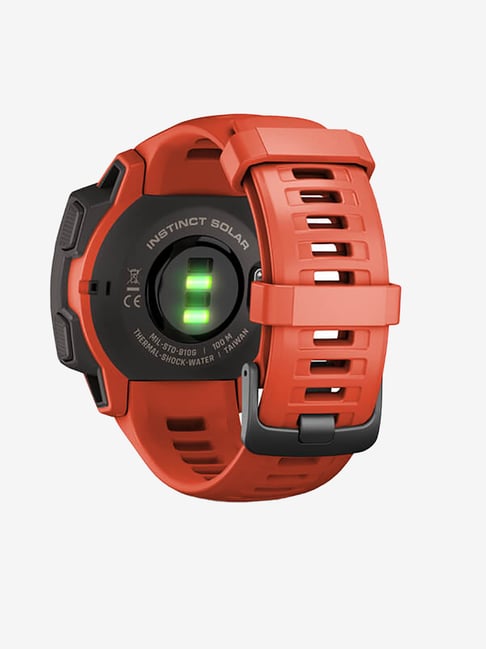 garmin instinct solar flame red