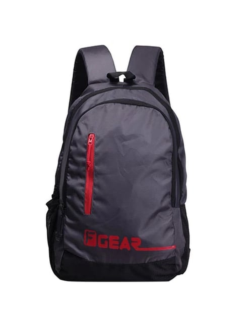 F Gear Bi Frost 25 Ltrs Grey Red Medium Backpack