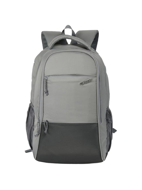 F Gear Arigato 30 Ltrs Grey & Black Medium Laptop Backpack