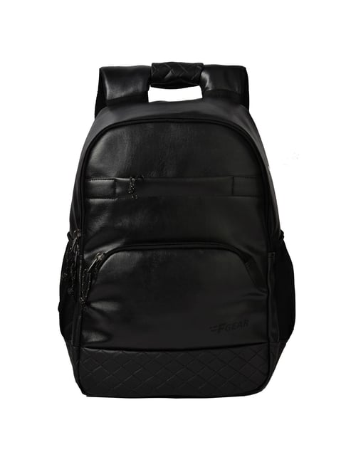 F Gear Luxur Anti Theft 25 Ltrs Black Medium Laptop Backpack