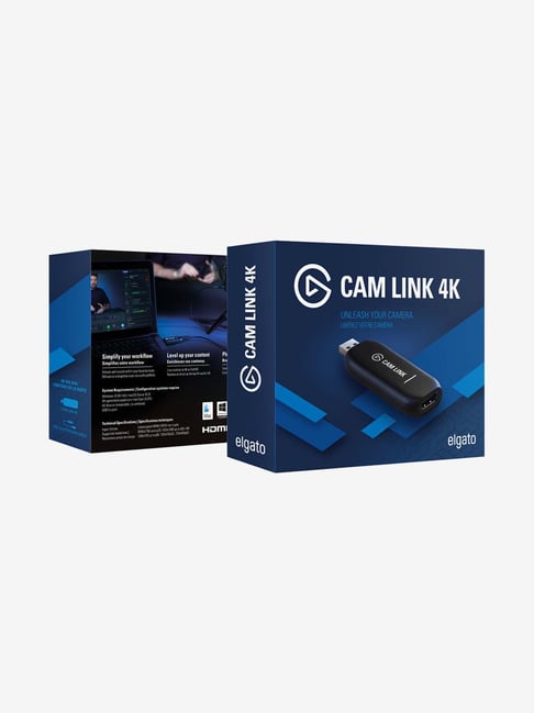 Buy Elgato Cam Link 4k Hdmi To Usb 3 0 Camera Connector Black Online At Best Prices Tata Cliq